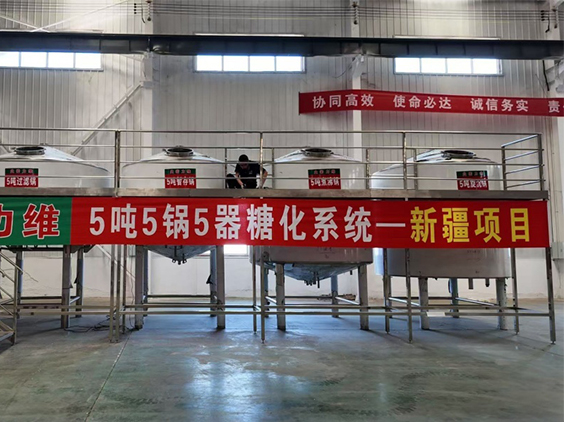 江岸精酿啤酒设备厂—5吨精酿啤酒设备—新疆项目